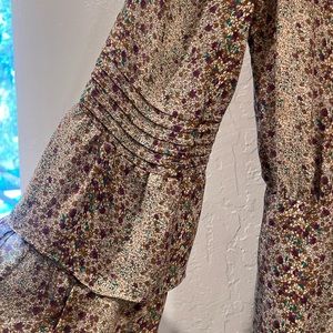 Parker flared sleeve dress L